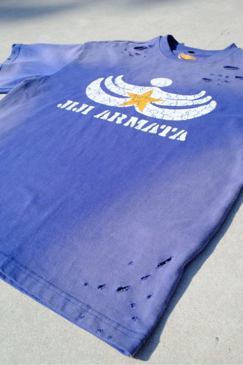 Navy Blue “Fatigue” T shirt