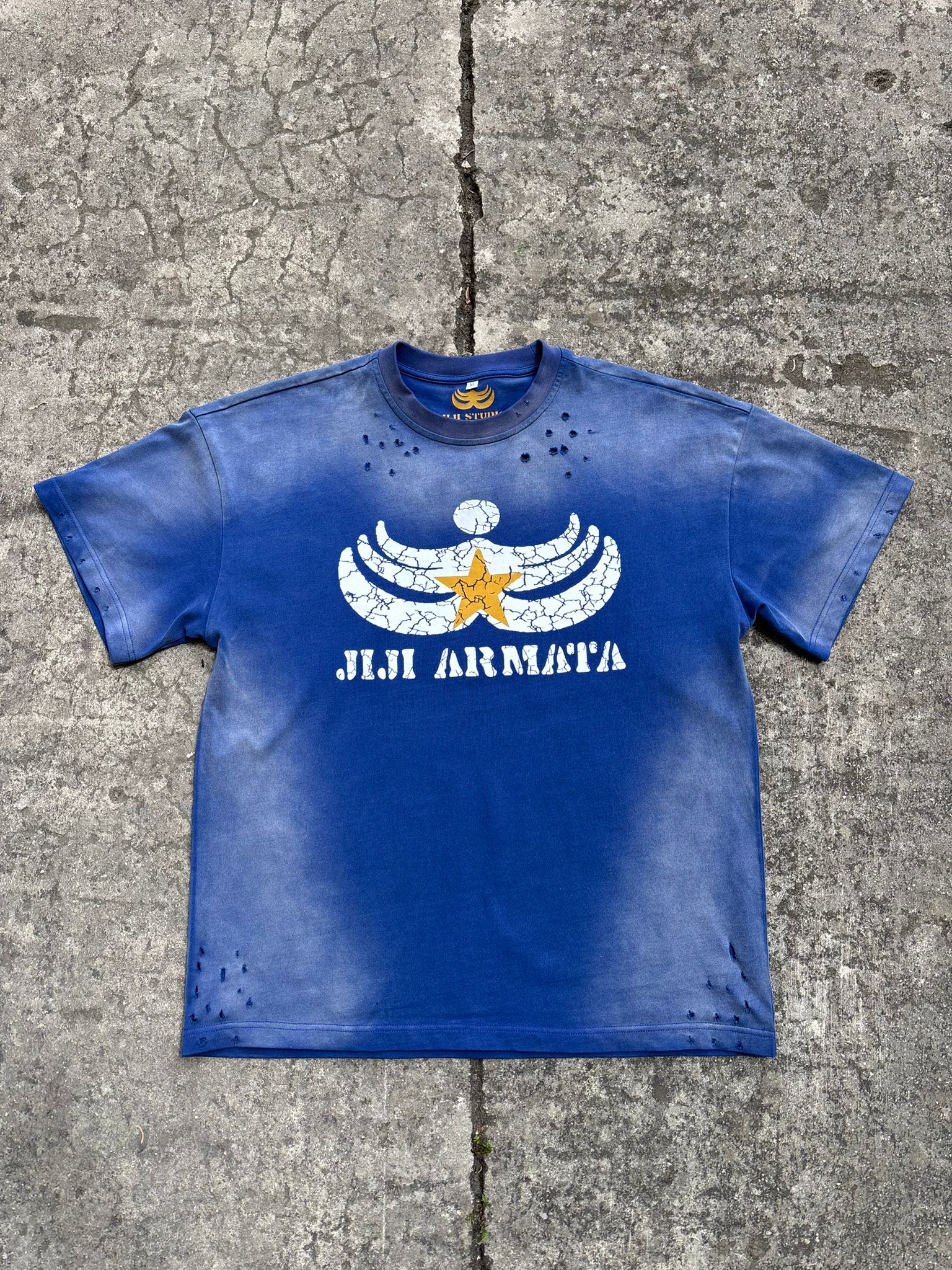 Navy Blue “Fatigue” T shirt