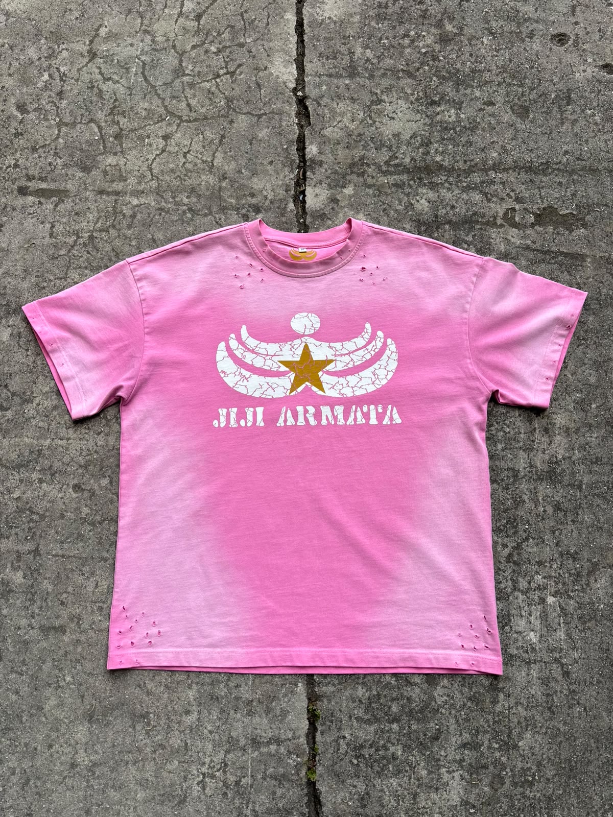 Bubble Gum Pink “Fatigue” T shirt
